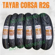 Tayar Corsa R26 Tyre Tubeless Tire 17inci