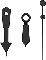 The Lord of the Tools 1 Set Clock Movements Hands Black Grey Compatible with Seiko Watches Compatibl
