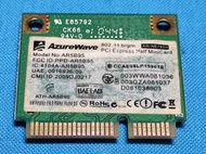 AzureWave 海華 AW-NE785H mini PCI-e WIFI 無線網路卡   二手