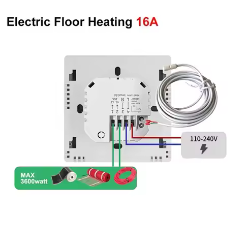 Qiumi Smart Thermostat for Electric Heating Systems