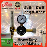 ACO Co2 666 Copper Pressure MIG Regulator Meter Co2 Flowmeter Regulator
