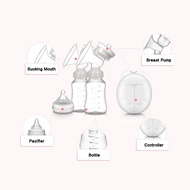 IREALIST Double Electric Breast Pump Automatic Breastfeeding Pump Dual Suction Breast Massager