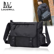 LouisWill bag for men Mens Shoulder Bag Men Bags Cross Body Bag Messenger Bag Large Capacity Bag Ant