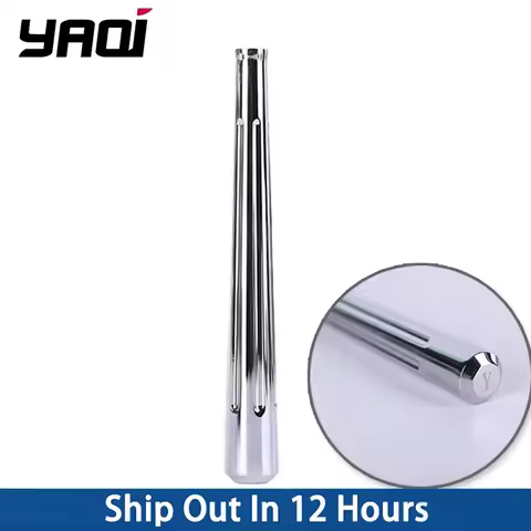 Yaqi Mens Globe Trotter Chrome Color Brass Safety Razor Handle For Portable Replace Razor Handle New