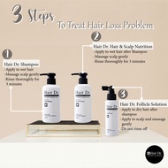 Hair Dr Follicle Shampoo 250ML / Hair Dr. Hair & Scalp Nutrition 200ml / Hair Dr. Follicle Solution 