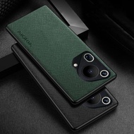 HP HUAWEI PURA 70 ULTRA CASE CANVAS CROSS PATTERN CASING COVER PRECISION PROTECTIVE COVER ORIGINAL A