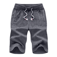 Seluar Pendek Lelaki Men Shorts Casual Short Pants Men Sport Shorts Zipper Pocket Shorts Men Drawstr