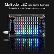 【VVL】-LED Music Spectrum DIY Kit Electronics Music Voice Control Multicolor Spectrum Soldering Proje