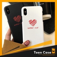 Better Me heart-shaped iPhone case for iPhone 6 6s 6P 6sP 7P 8P X XS