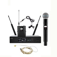 new! ! QLXD4 set UHF wireless microphone High quality professional wireless microphone system 1 channel stage performance church speech singing