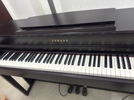 Yamaha clp645 wooden keys digital piano
