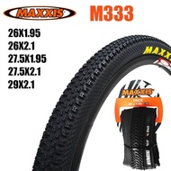 1PC MAXXIS M333 MTB Tire 60TPI 26/27.5/29*1.95/2.1 Foldable / NOT Foldable Puncture Resistant Tires