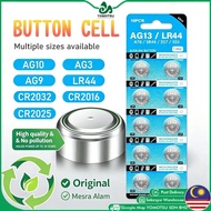Energizer Button Cell Battery LR936 LR41 LR44 LR1130 CR2032 CR2025 CR2016 3V Lithium Battery 4Pcs 5P