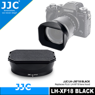 JJC LH-XF18 ทรงสี่เหลี่ยมเฉพาะอลูมิเนียมเลนส์ฮูดสำหรับ Fuji Fujifilm XS10 XT30 XT20 XT4 XT3 XE3 กล้อ