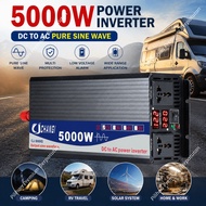 Inverter DC 12V 24V 48V 60V to AC 220V Voltage Transformer Pure Sine Wave 3000W 4000W 5000W Power Co