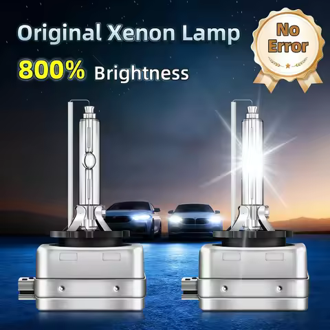 2Pcs D1S D1R Xenon Headlight HID Car Bulbs 35W Super Bright 4300K 5000K 6000K 10000K Headlamp Auto L