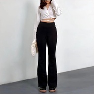 Flare Pants - Highwaist Flare Pants - Women's Highwaist Cutbray Culottes