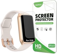 Screen Protector Compatible for Amzhero Fitness Tracker 1.47" (6 Pack) HD Clear TPU Film, Compatible