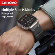 Lenovo C90 Ultra 2 Smart Watch Men 49mm Series 9 AMOLED Screen NFC Compass Waterproof For Apple Watc