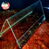 Akrilik papan nama meja uk 10x20cm tebal 3mm