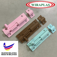 miniHouse Made in Malaysia, WIRAPLAS Toilet Door Latch Lock, PVC Selak Pintu Toilet