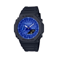 G-Shock GA-2100 Sports Watch ANALOG-DIGITAL AUTO LIGHT UNISEX watch GA-2100 SERIES BLUE PAISLEY GA-2