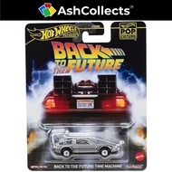 Hotwheels Premium - Back To The Future Time Machine - Sci Fi Movie Car Diecast Scale 1:64 - AshColle