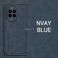 เคสสำหรับ Huawei Nova 13 Pro Nova 13Pro Nova13Pro 2025หนังแกะเนียนหนังเคสมือถือสีแมทฝาหลังป้องกันทุก