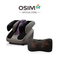 (Bundle) OSIM uCozy 3D Neck &amp; Shoulder Massager + OSIM uSqueez 2 Smart Leg Massager