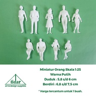 AE - 1:25 Scale Human Miniature - Figure - White People Model