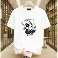 KEMEJA Trendy Brand T-Shirt Short Sleeve Printed Loose Den Fesysen T Shirt 100% Cotton Unisex For Me