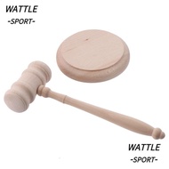 WATTLE Gavel, Wooden Judge Hammer and Gravel Gavel and Block Set, Judge Handcrafted Wooden Gavel Jud