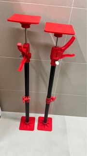 裝吊櫃固定伸縮支撐桿二支，可調節高度50-115cm