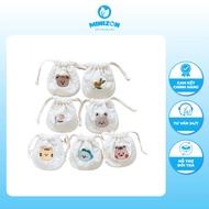 Túi đựng tỏi thêu hình phong cách Hàn Quốc cho bé yêu | Minizon Kids