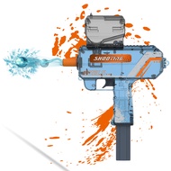 Electric Uzi Gel Ball Blaster -  Eco-Friendly Automatic Water Bead Blaster for Outdoor Games for Kid