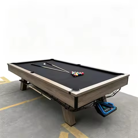&c Popular 7FT 8FT 9FT Marble Slate 3 in 1 Multi Function Game Pool Billiard Table With Ball Return