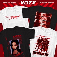 BAJU T-shirt Kpop aespa "Drama" Tee - Karina, Giselle, Winter, Ningning