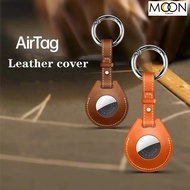 FAST SEND* GENUINE LEATHER AirTag Protective Case AirTag Tracker Case AirTag Leather Cover Case