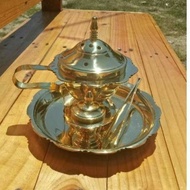 Bekas bara bokhor kemenyan tembaga burner
