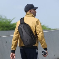 ozuko男士胸包斜挎包潮牌時尚單肩包防水便攜高級感運動包