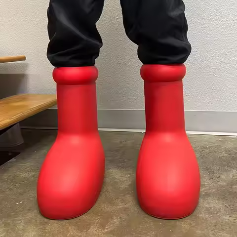 2026 Unisex Men Women Big Red Boot For Adult Kids Astro Boy Boots 13CII