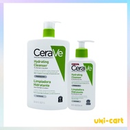 [Cheapest] CeraVe Hydrating Facial Cleanser 236ml / 473ml / 1L  [For Normal to Dry Skin]  <Unicart>