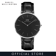 Daniel Wellington Classic Sheffield Silver 40มม. นาฬิกาผู้ชาย  นาฬิกาข้อมือ