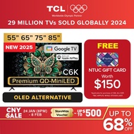 NEW | TCL C6K Premium QD-Mini LED TV |  4K UHD  |  55 65 75 85 inch  | 144Hz VRR | ONKYO 2.1 System