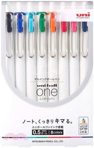三菱uni uni-ball one 鋼珠筆 0.5(8色)