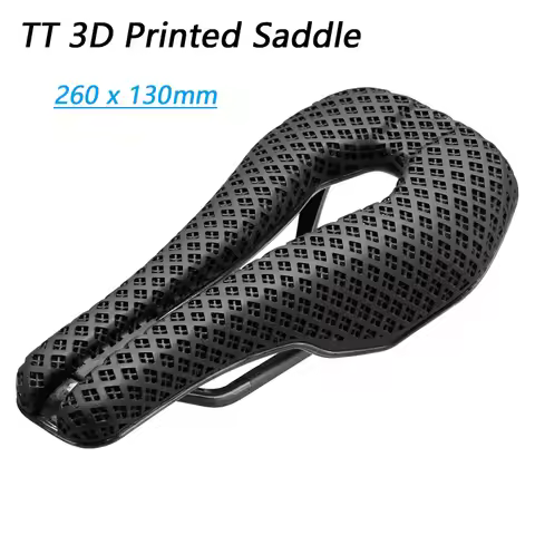 RPANTAHI Carbon Fiber 3D Printed Road Bike Saddle Triathlon TT Ultralight Cycling Riding Seat for TT