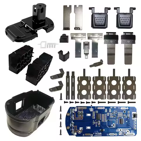 15*18650 Battery Plastic Case Charging Protection Circuit Board PCB for RYOBI 18V 9Ah P103 P108 BPL-