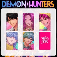 Photocard kpophuntrixdemon Merchandise Photocard saja Bonus cdboy hunters hunters Girl Group WSL3