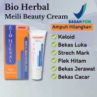 Bio Herbal Meili Beauty Cream whitening - Meilibahenling 40gr - Penghilang Bekas Luka BPOM Meilibahe