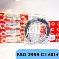 Ball Bearing FAG 6014 2RSR/C3 6014 2RS C3 Original 70x110x20